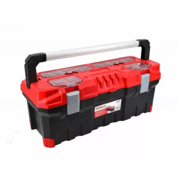 AWTOOLS AW30514 κουτί αποθήκευσης με 14 θήκες, διαφανές καπάκι και αφαιρούμενα χωρίσματα