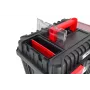 AWTOOLS AW30533BL οργανωτής εργαλείων 12 θέσεων με διαφανές καπάκι, μαύρο