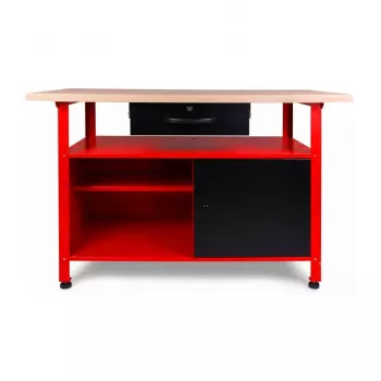 AWTOOLS AW30901 πάγκος εργασίας 120x60x85 cm μαύρο/κόκκινο