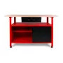 AWTOOLS AW30901 πάγκος εργασίας 120x60x85 cm μαύρο/κόκκινο