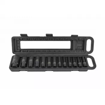 AWTOOLS AW38690BL σετ καρυδάκια 172 τεμ. χρωμίου-βαναδίου με τετράγωνα 1/4 ίντσας, 3/8 ίντσας, 1/2 ίντσας, καστάνιες 72 δοντιών, E-Torx, bits και πλαστική βαλίτσα