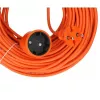 AWTOOLS AW70204 Καρούλι Επέκτασης Ρεύματος 25m 4 Πρίζες 16A 3680W