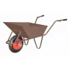 AWTOOLS Καροτσάκι οικοδομής 85L 1,5mm Καφέ με κάλυμμα τροχού