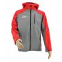 AWTOOLS μπουφάν softshell φούτερ T4 κόκκινο-γκρι L