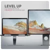 AXAGON STND-LQ Βάση Αλουμινίου για Laptop 10-16 ιντσών, Ασημί