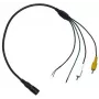 AXION CA 001A προσαρμογέας κάμερας DIN 4-PIN σε RCA Cinch