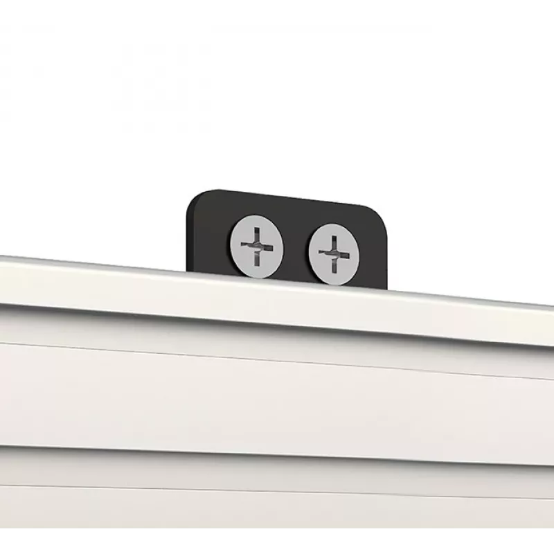 B-Tech SYSTEM X BT8390-WFK2/B Αποστάτης Στήριξης σε Δοκό 19mm Μαύρο