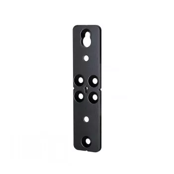 B-TECH SYSTEM X Βάση στήριξης ράγας για BT8390 - 5mm από τον τοίχο, Μαύρο