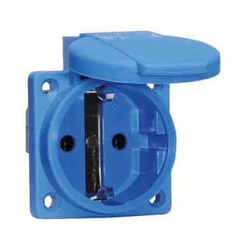 BALS 71094 Schuko Επιτοίχια πρίζα 16A 2P+E IP44 γκρι