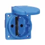 BALS 71094 Schuko Επιτοίχια πρίζα 16A 2P+E IP44 γκρι