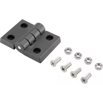Basetech Πλαστικός μεντεσές 70x50x10 mm μαύρο 1 τεμ. (BT-1697229)