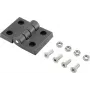 Basetech Πλαστικός μεντεσές 70x50x10 mm μαύρο 1 τεμ. (BT-1697229)