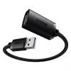 Baseus AirJoy Series Καλώδιο επέκτασης USB 2.0 1,5 m μαύρο
