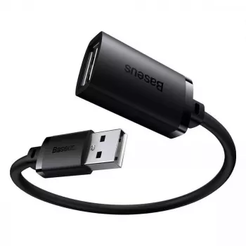 Baseus AirJoy Series Καλώδιο επέκτασης USB 2.0 1,5 m μαύρο
