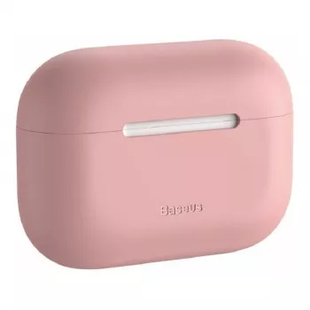 Baseus AirPods Pro Silica Θήκη Προστασίας Σιλικόνης Ροζ