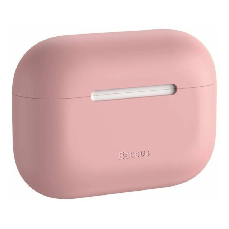 Baseus AirPods Pro Silica Θήκη Προστασίας Σιλικόνης Ροζ