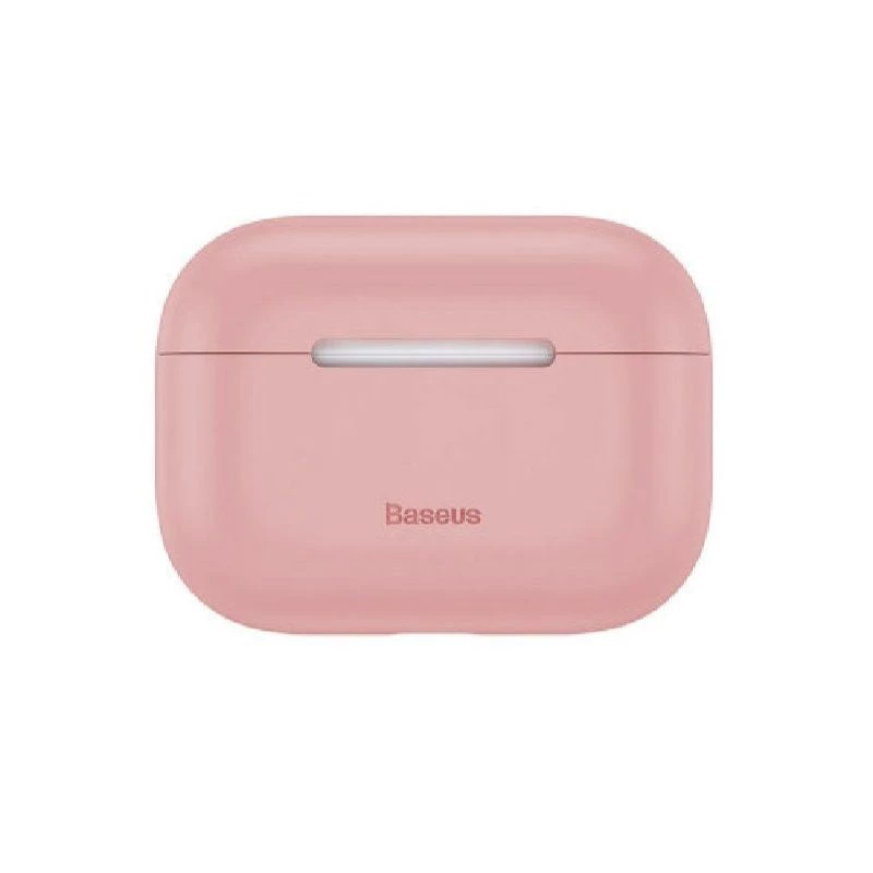 Baseus AirPods Pro Silica Θήκη Προστασίας Σιλικόνης Ροζ