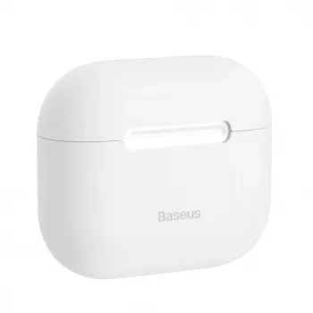 Baseus Apple AirPods 3 Super Thin Θήκη σιλικόνης Λευκή