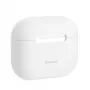 Baseus Apple AirPods 3 Super Thin Θήκη σιλικόνης Λευκή