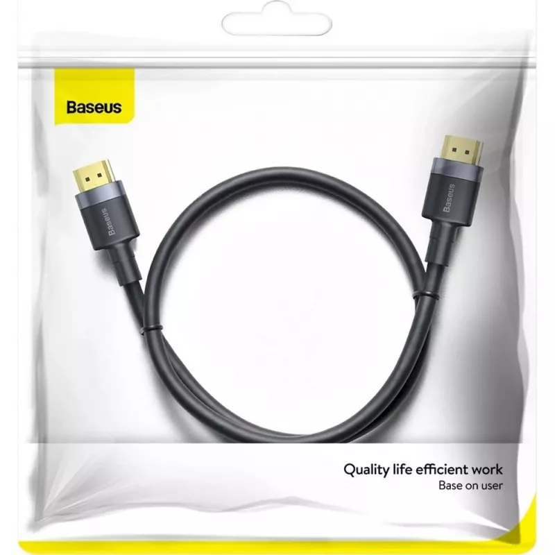 Baseus Cafule Καλώδιο HDMI 2.0 1m M/M Μαύρο