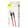 Baseus Καλώδιο Cafule Lightning 2A 3m Κόκκινο/Μαύρο (CALKLF-R09)