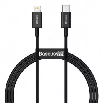 Baseus Superior Series Καλώδιο USB-C σε Lightning, 20W PD, 1 m, μαύρο (CATLYS-A01)