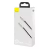 Baseus Cafule Series Μεταλλικό Καλώδιο USB-C σε Lightning PD 20W 1m Μαύρο