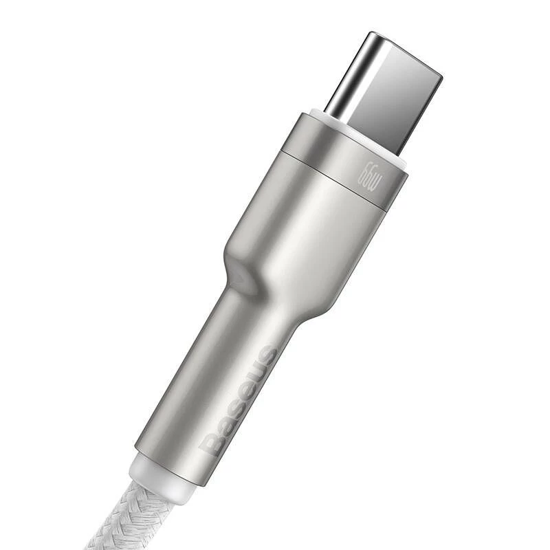 Baseus Cafule Καλώδιο USB-A σε USB-C, 66W, 1m, Λευκό