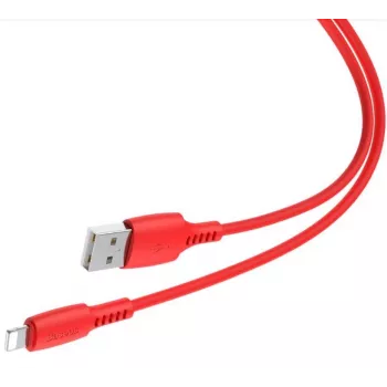 Baseus Colorful Cable USB-A σε Lightning 2.4A 1.2m Κόκκινο