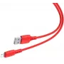 Baseus Colorful Cable USB-A σε Lightning 2.4A 1.2m Κόκκινο