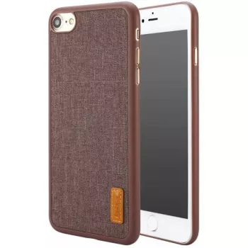 Baseus Θήκη Grain για Apple iPhone 7/8/SE (2020)/SE (2022) - Καφέ