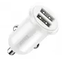 Baseus Grain Pro Φορτιστής Αυτοκινήτου 2x USB 4.8A Λευκό