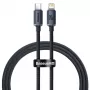 Baseus Καλώδιο Lightning σε USB-C PD QC 20W 480Mbps 1,2m Μαύρο