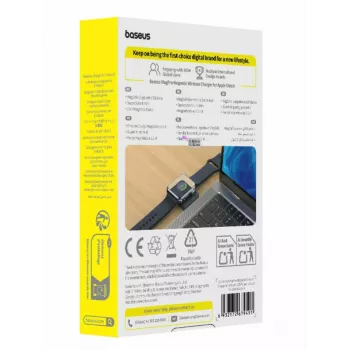 Baseus MagPro Ασύρματος Επαγωγικός Φορτιστής για Apple Watch, 2,5W, Μαύρο