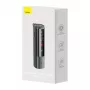 Baseus SafeJourney Pro αλκοτέστ αυτοκινήτου, γκρι, USB-C, 470 mAh