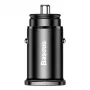 Baseus Square Φορτιστής Αυτοκινήτου PPS QC4.0 / PD3.0 5A 30W (Μαύρο)