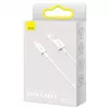 Baseus Superior Fast Charging Καλώδιο Δεδομένων MicroUSB 1m Λευκό