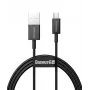 Baseus Superior Καλώδιο γρήγορης φόρτισης και δεδομένων MicroUSB 2m μαύρο