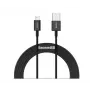 Baseus Superior Καλώδιο Γρήγορης Φόρτισης Δεδομένων USB-A σε Lightning 2.4A 2m Μαύρο