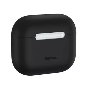 Baseus Λεπτή Θήκη Σιλικόνης για Apple AirPods 3 - Μαύρο