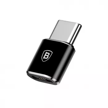 Baseus Αντάπτορας OTG USB 2.0 Type-C σε Micro USB (Μαύρος)