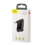 Baseus WXQY-01 δέκτης Bluetooth 5.0 AUX αυτοκινήτου με λειτουργία φόρτισης Micro-USB – εμβέλεια 10 m, 145 mAh, μαύρο