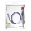 Baseus Yiven Καλώδιο USB-A σε Lightning 2,4A 1,8m Μπλε Λιλά