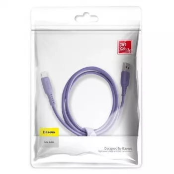 Baseus Yiven Καλώδιο USB-A σε Lightning 2,4A 1,8m Μπλε Λιλά