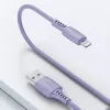 Baseus Yiven Καλώδιο USB-A σε Lightning 2,4A 1,8m Μπλε Λιλά