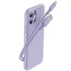 Baseus Yiven Καλώδιο USB-A σε Lightning 2,4A 1,8m Μπλε Λιλά