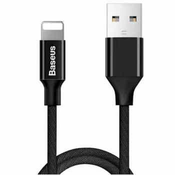 Baseus Yiven Καλώδιο USB-A σε Lightning 1,2m 2A Μαύρο