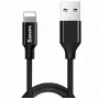 Baseus Yiven Καλώδιο USB-A σε Lightning 1,2m 2A Μαύρο