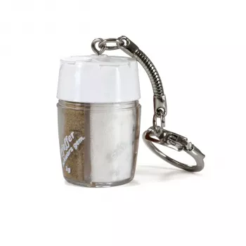 Basic Nature Σετ μπαχαρικών Mini με 4 επαναγεμιζόμενα δοχεία για κάμπινγκ, πεζοπορία, ταξίδια