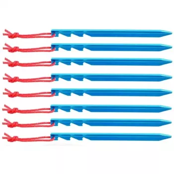 Basic Nature Y-Stake Αλουμινένιο πασαλάκι σκηνής 18 cm Ασημί